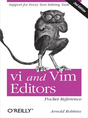 cover image of vi and Vim Editors Pocket Reference
